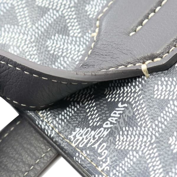 Pre-owned Goyard Goyardine Voltaire Gray