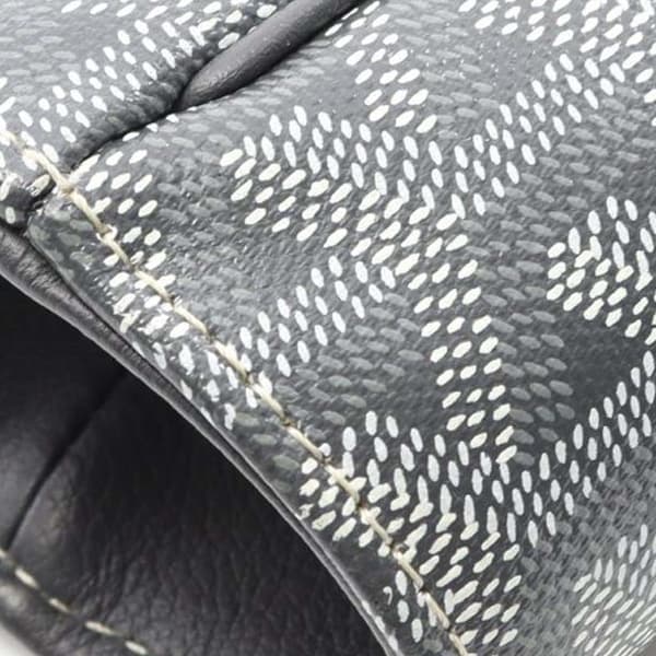 Pre-owned Goyard Goyardine Voltaire Gray