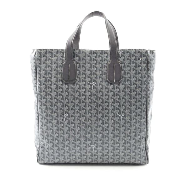 Pre-owned Goyard Goyardine Voltaire Gray