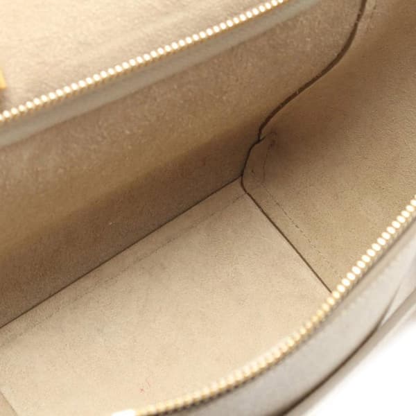 Pre-owned Celine Nano Grained Calfskin Belt Bag Brown