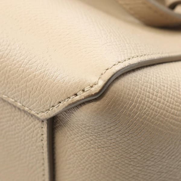 Pre-owned Celine Nano Grained Calfskin Belt Bag Brown