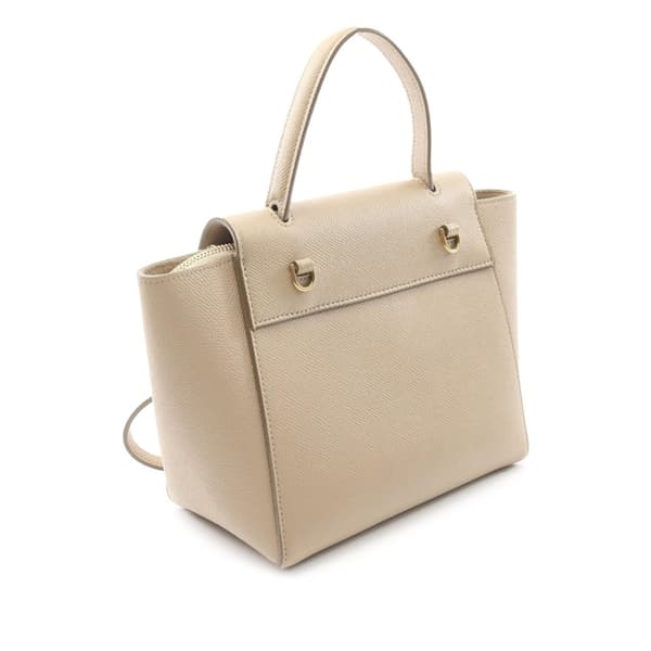 Pre-owned Celine Nano Grained Calfskin Belt Bag Brown