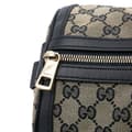 Miniatyrbild 6 av 9: Pre-owned Gucci GG Canvas Web Boston Gray