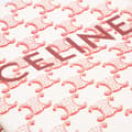 Miniatyrbild 6 av 7: Pre-owned Celine Mini Triomphe Coated Canvas Vertical Cabas Satchel White