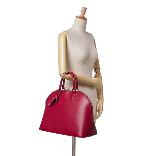 Pre-owned Louis Vuitton Epi Alma GM Pink