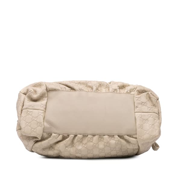 Pre-owned Gucci Small Guccissima Hysteria Handbag Brown