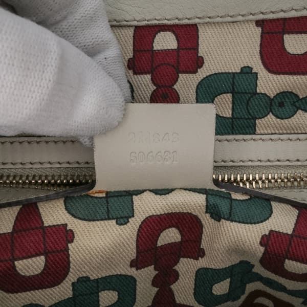 Pre-owned Gucci Small Guccissima Hysteria Handbag Brown