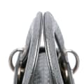Miniatyrbilde 8 av 10: Pre-owned Dior Mini Metallic Patent Microcannage Lady Dior Silver