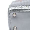 Miniatyrbilde 9 av 10: Pre-owned Dior Mini Metallic Patent Microcannage Lady Dior Silver