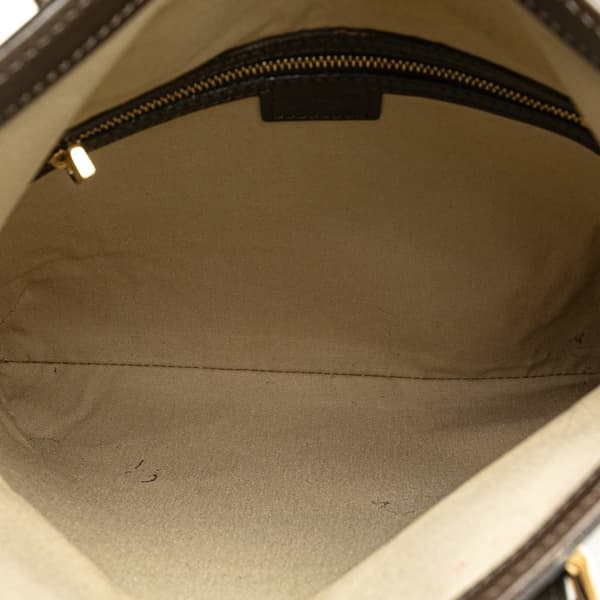 Pre-owned Louis Vuitton Monogram Mini Lin Francoise Brown