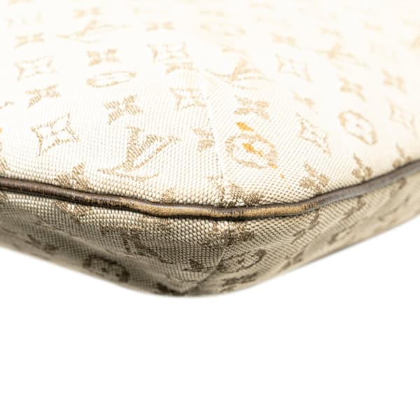 Pre-owned Louis Vuitton Monogram Mini Lin Francoise Brown