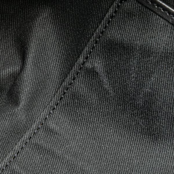 Pre-owned Celine C Macadam Canvas Handbag Black