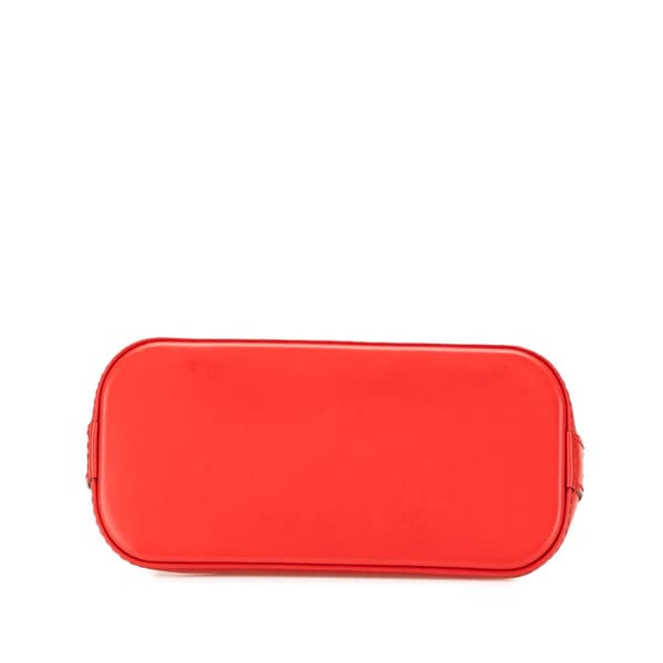 Pre-owned Louis Vuitton Epi Nano Alma Red