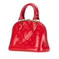 Miniatyrbild 2 av 10: Pre-owned Louis Vuitton Monogram Vernis Alma BB Red