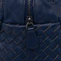 Miniatyrbild 7 av 10: Pre-owned Bottega Veneta Nappa Intrecciato Handbag Blue