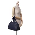 Miniatyrbild 10 av 10: Pre-owned Bottega Veneta Nappa Intrecciato Handbag Blue