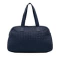 Miniatyrbild 1 av 10: Pre-owned Bottega Veneta Nappa Intrecciato Handbag Blue