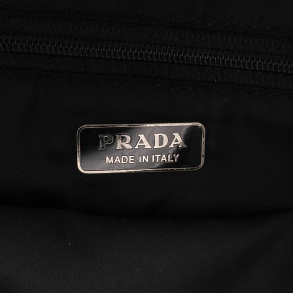 Pre-owned Prada Tessuto Handbag Black