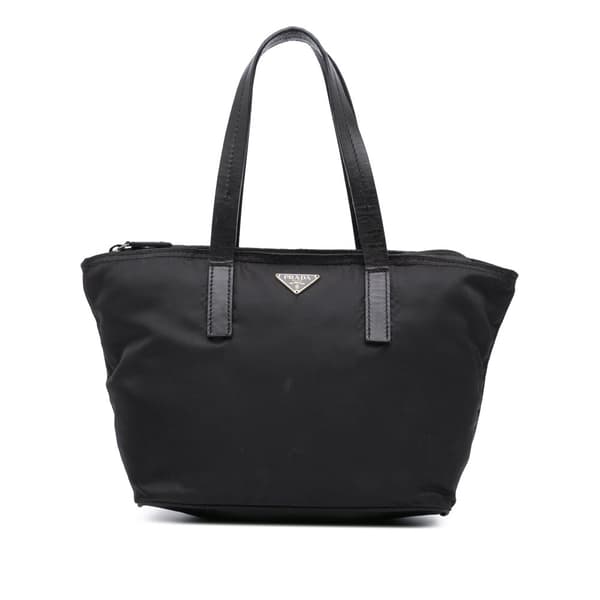 Pre-owned Prada Tessuto Handbag Black
