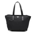 Miniatyrbillede 1 af 10: Pre-owned Prada Tessuto Handbag Black