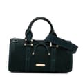 Miniatyrbilde 10 av 10: Pre-owned Burberry Nubuck Bow Barrel Top Handle Bag Green
