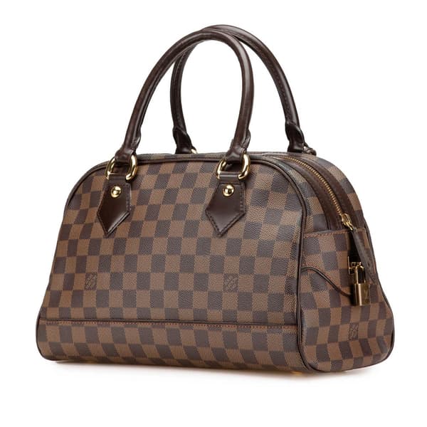 Pre-owned Louis Vuitton Damier Ebene Duomo Brown