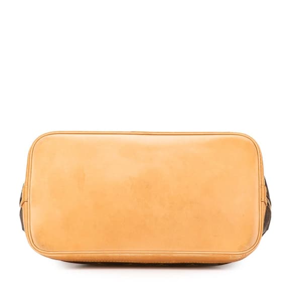 Pre-owned Louis Vuitton Monogram Alma PM Brown