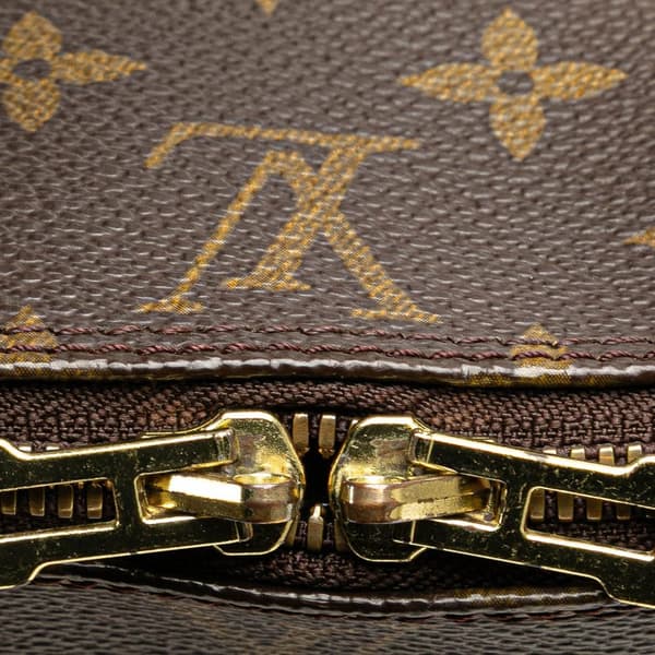 Pre-owned Louis Vuitton Monogram Alma PM Brown