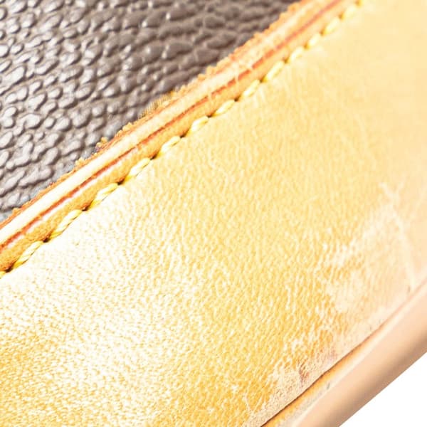 Pre-owned Louis Vuitton Monogram Alma PM Brown