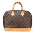Miniatyrbilde 1 av 10: Pre-owned Louis Vuitton Monogram Alma PM Brown
