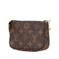 Miniatyrbild 2 av 10: Pre-owned Louis Vuitton Monogram Mini Pochette Accessoires Brown
