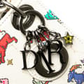 Miniatyrbillede 7 af 10: Pre-owned Dior Micro Calfskin Pixel Zodiac Lady Dior White