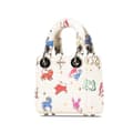 Miniatyrbillede 2 af 10: Pre-owned Dior Micro Calfskin Pixel Zodiac Lady Dior White