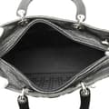 Miniatyrbillede 4 af 10: Pre-owned Dior Large Denim Cannage Lady Dior Black