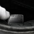 Miniatyrbillede 6 af 10: Pre-owned Dior Large Denim Cannage Lady Dior Black
