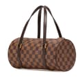 Miniatyrbillede 2 af 10: Pre-owned Louis Vuitton Damier Ebene Papillon 26 Brown