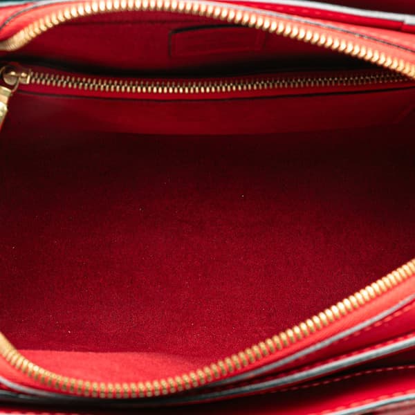 Pre-owned Louis Vuitton Epi Pont Neuf Red