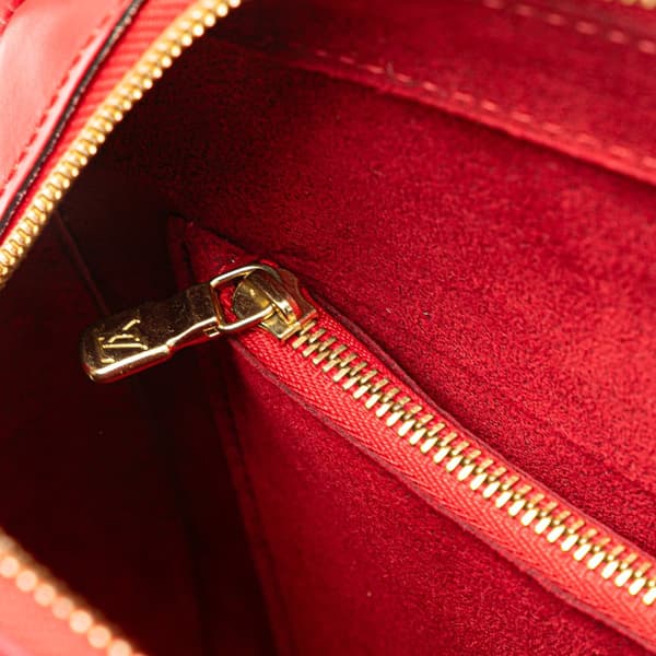 Pre-owned Louis Vuitton Epi Pont Neuf Red