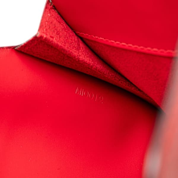 Pre-owned Louis Vuitton Epi Pont Neuf Red