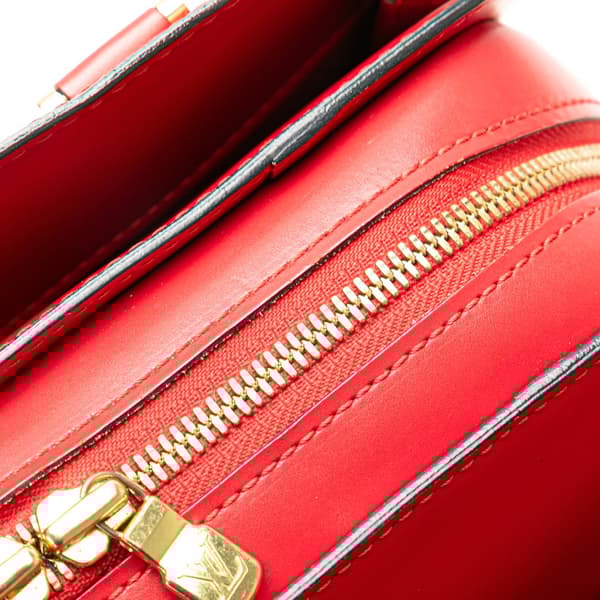 Pre-owned Louis Vuitton Epi Pont Neuf Red