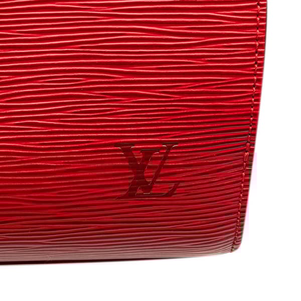 Pre-owned Louis Vuitton Epi Pont Neuf Red