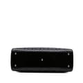 Miniatyrbild 3 av 10: Pre-owned Dior Large Patent Cannage Lady Dior Black