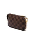 Miniatyrbild 2 av 10: Pre-owned Louis Vuitton Damier Ebene Mini Pochette Accessoires Brown