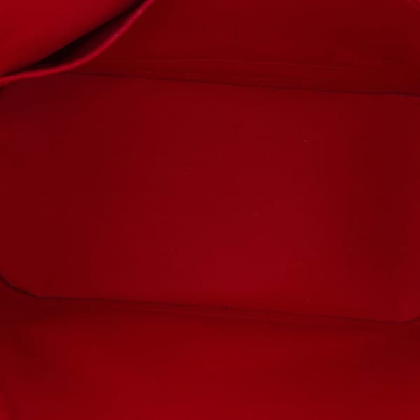 Pre-owned Louis Vuitton Monogram Vernis Alma PM Red