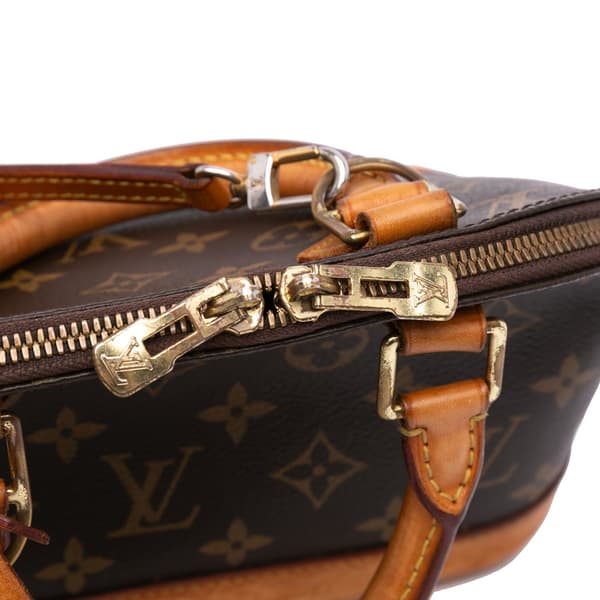 Pre-owned Louis Vuitton Monogram Alma BB Brown