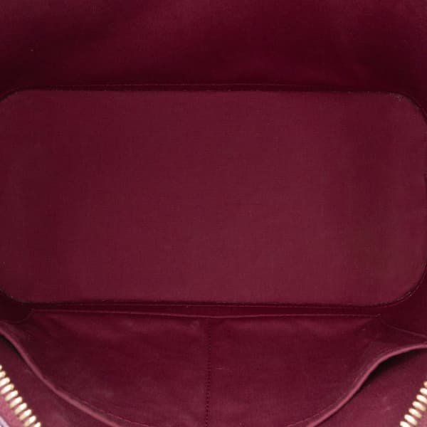 Pre-owned Louis Vuitton Monogram Vernis Alma PM Red
