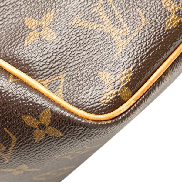 Pre-owned Louis Vuitton Monogram Batignolles Vertical PM Brown