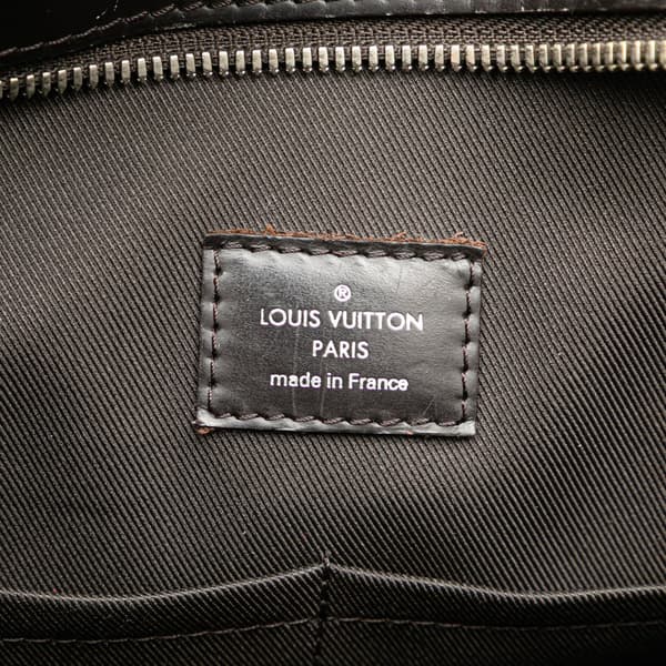 Pre-owned Louis Vuitton Damier Ebene Jake Tote Brown