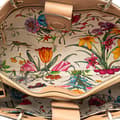 Pikkukuva 4 / 10: Pre-owned Gucci Medium Calfskin Bamboo Shopper Satchel Brown