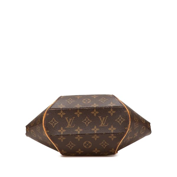 Pre-owned Louis Vuitton Monogram Ellipse PM Brown